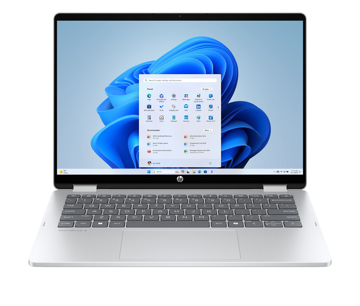 HP OmniBook 5 Flip 14 (16GB, 512GB, Touchscreen)